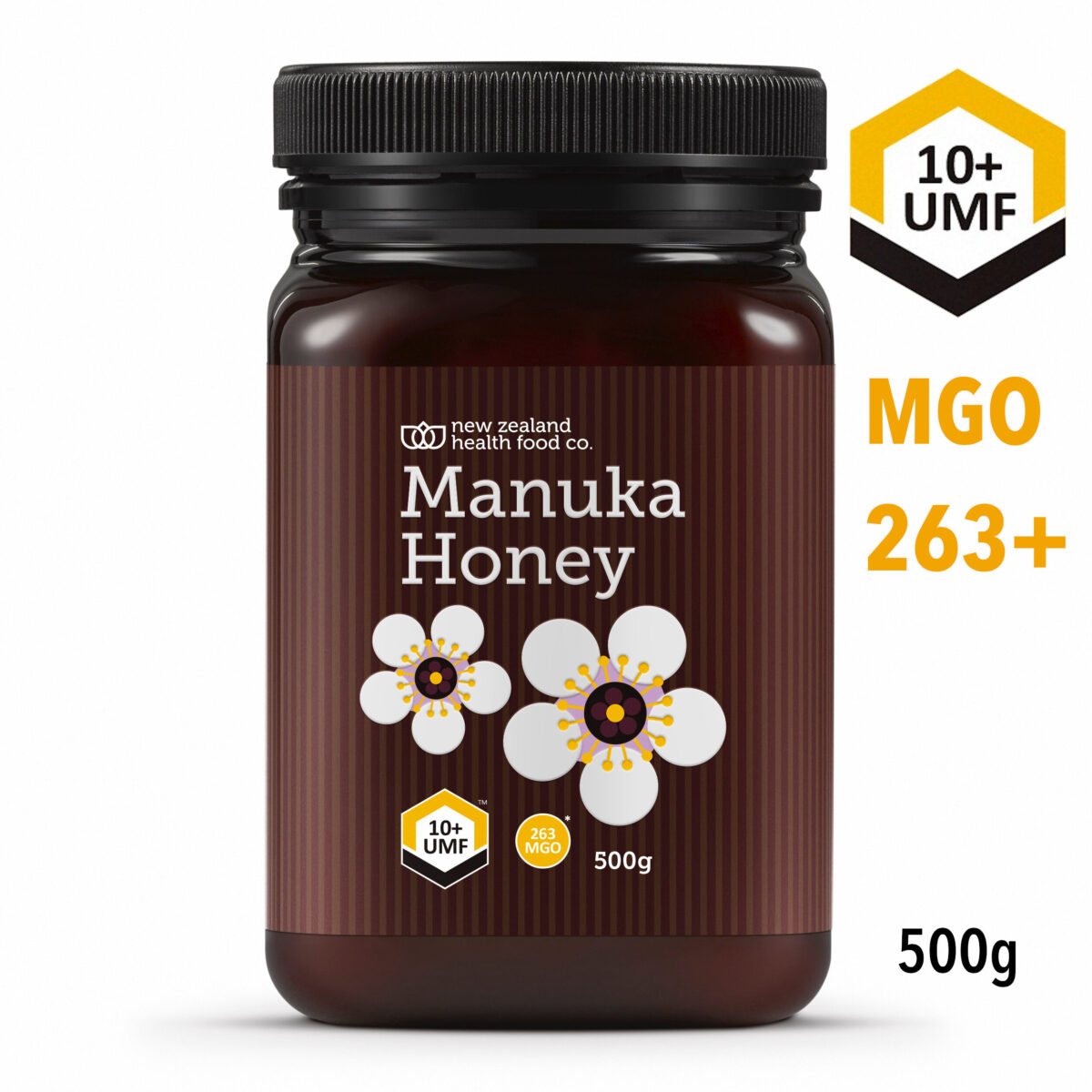 NZHF マヌカハニー UMF10+ MGO263 500g - ハニーマーケット